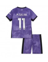 Liverpool Mohamed Salah #11 Kolmaspaita Lasten 2023-24 Lyhythihainen (+ shortsit)
